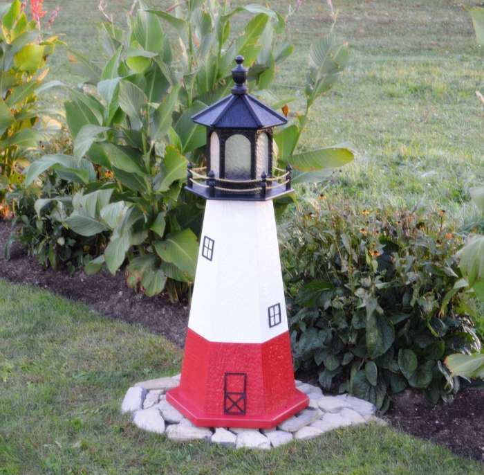 Poly Lighthouse Replica Vermilion